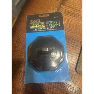 FirstLine Sleek Trust Me To Relax Shampoo & Clean Shampoo Brush, Scalp Massager